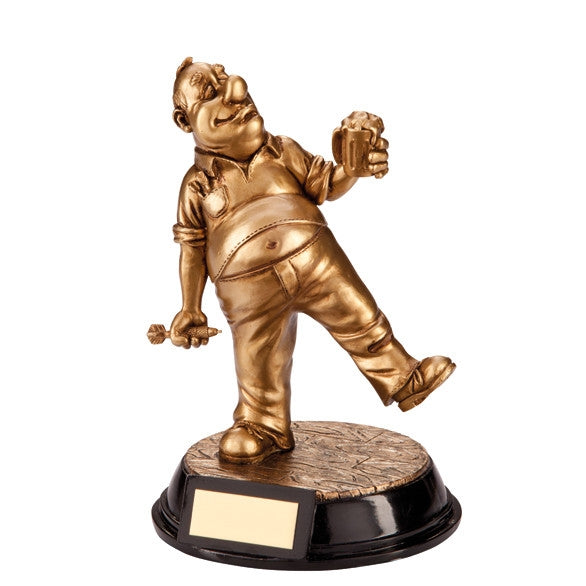 Outrageous Beer Belly Darts Trophy Award