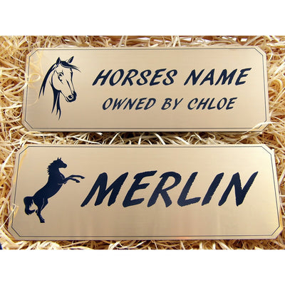 Personalised Horse Name Stable Door Sign