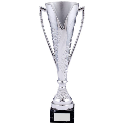 Silver Cup Tower Trophy - B Size