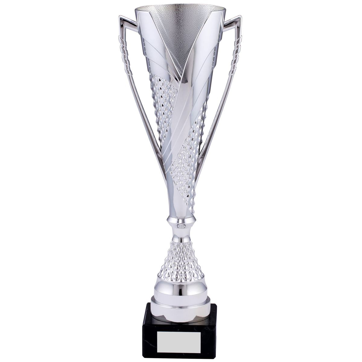 Silver Cup Tower Trophy - C Size