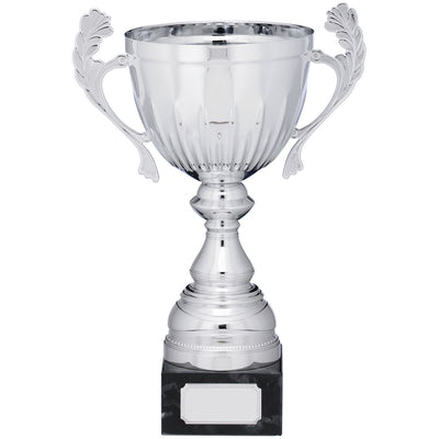 Silver Trophy Cup with Handles - C Size