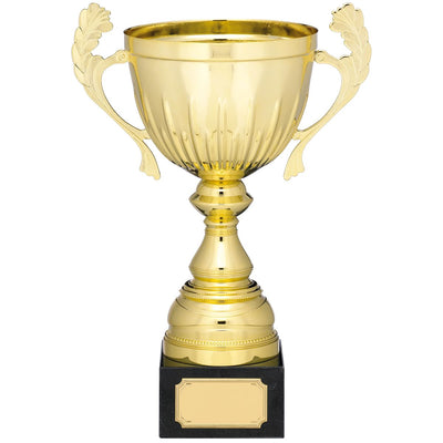 Gold Trophy Cup with Handles - D Size