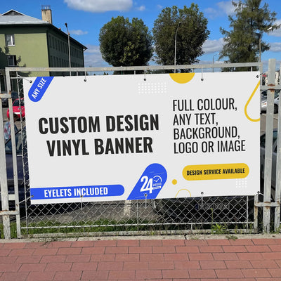 Custom Vinyl Banners for Sports Teams & Events in all sizes