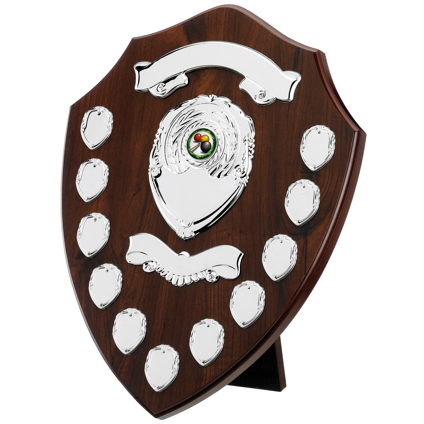 Dark Cherry Annual Shield Award - 11 Shields