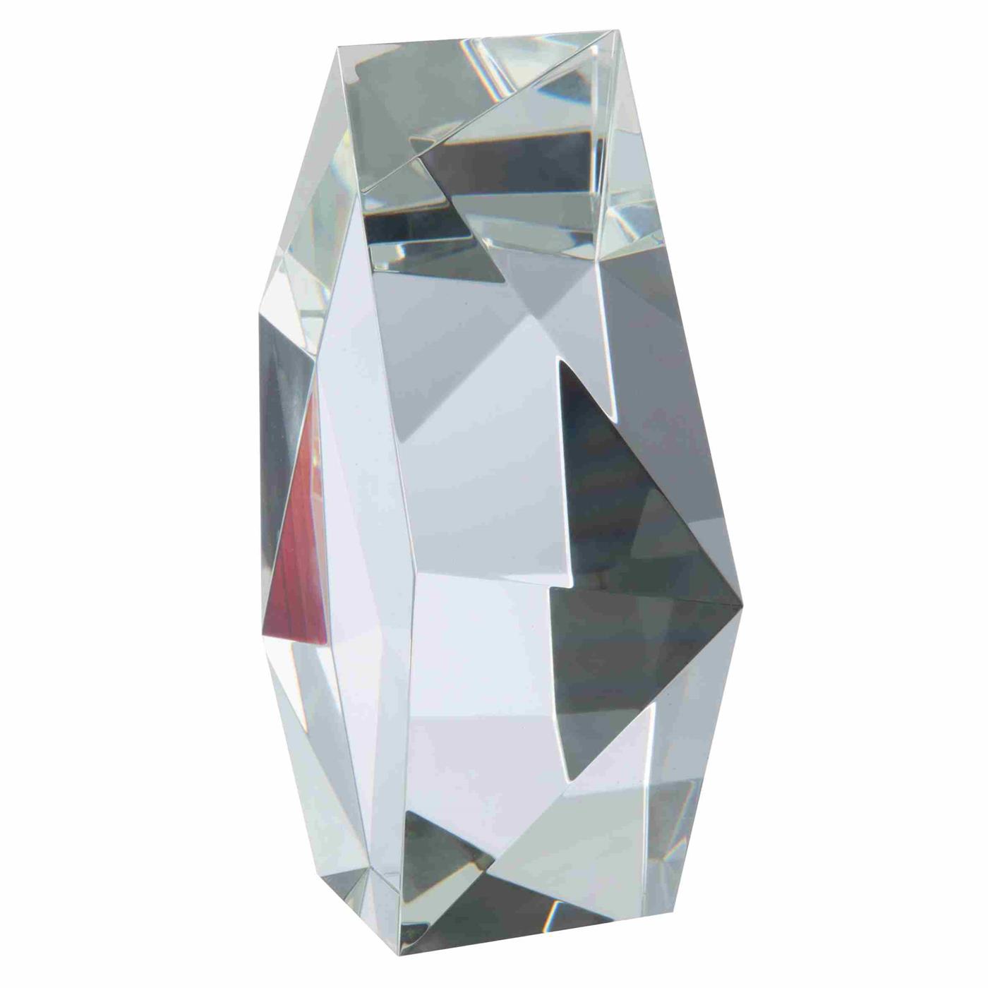 Clear Iceberg Optical Crystal Award Trophy