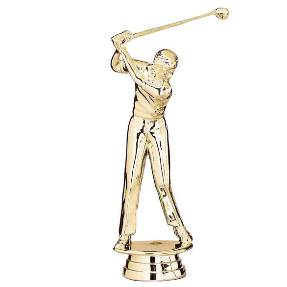 Goliath Quad Tower Trophy Male Golfer