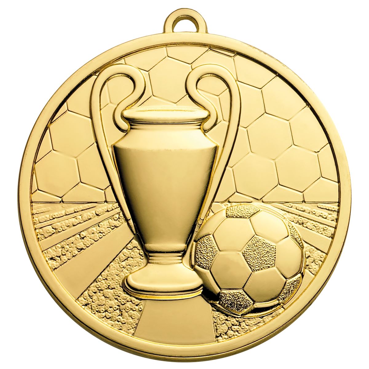Football Medal Ball & Trophy - Gold