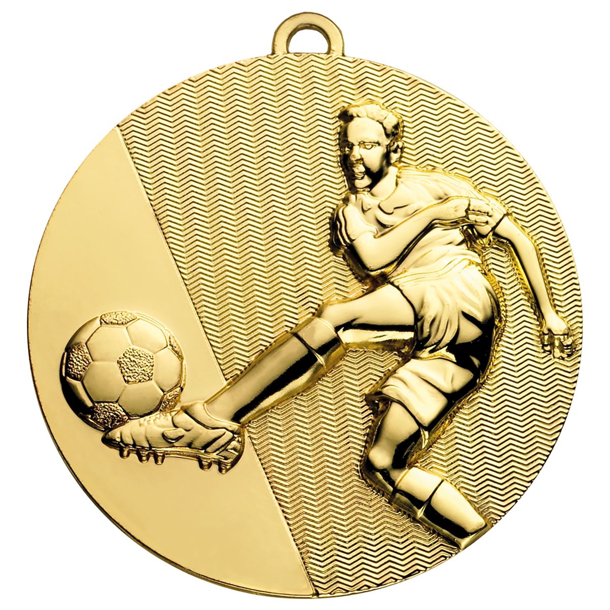 Mens Football Medal - Gold