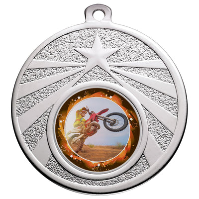 Medal Shooting Star - Silver