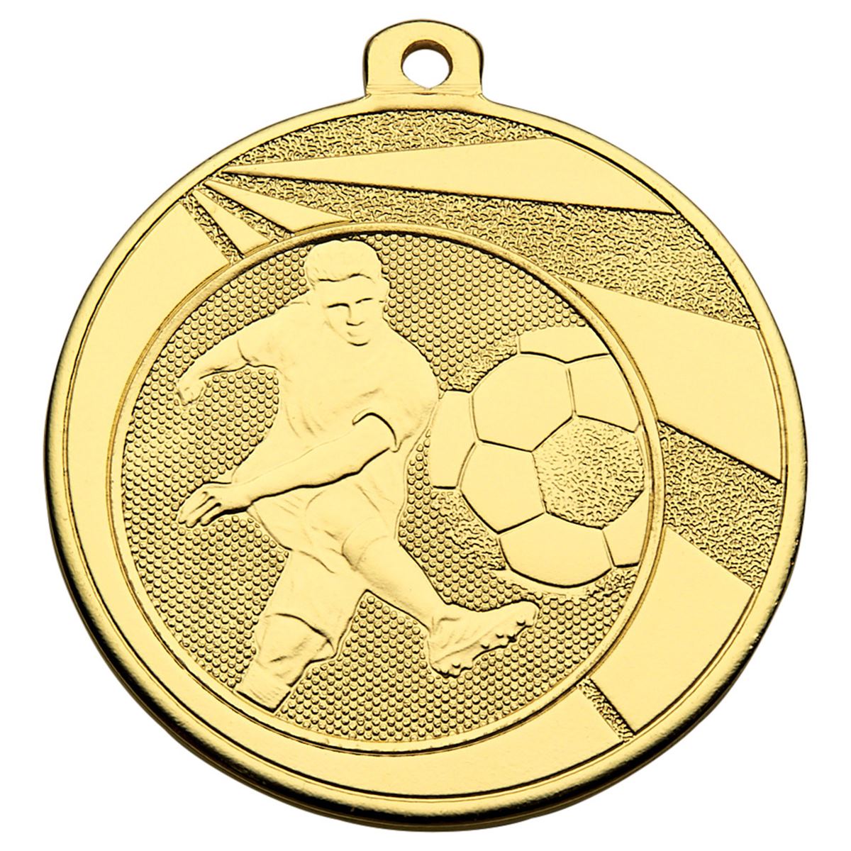 Football Medal Boot & Ball - Gold