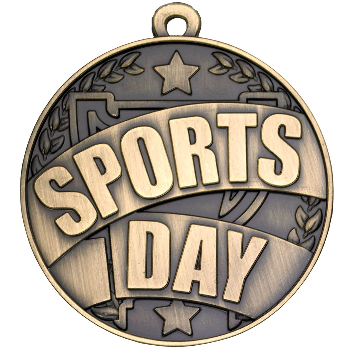 Sports Day Medal Antique - Gold