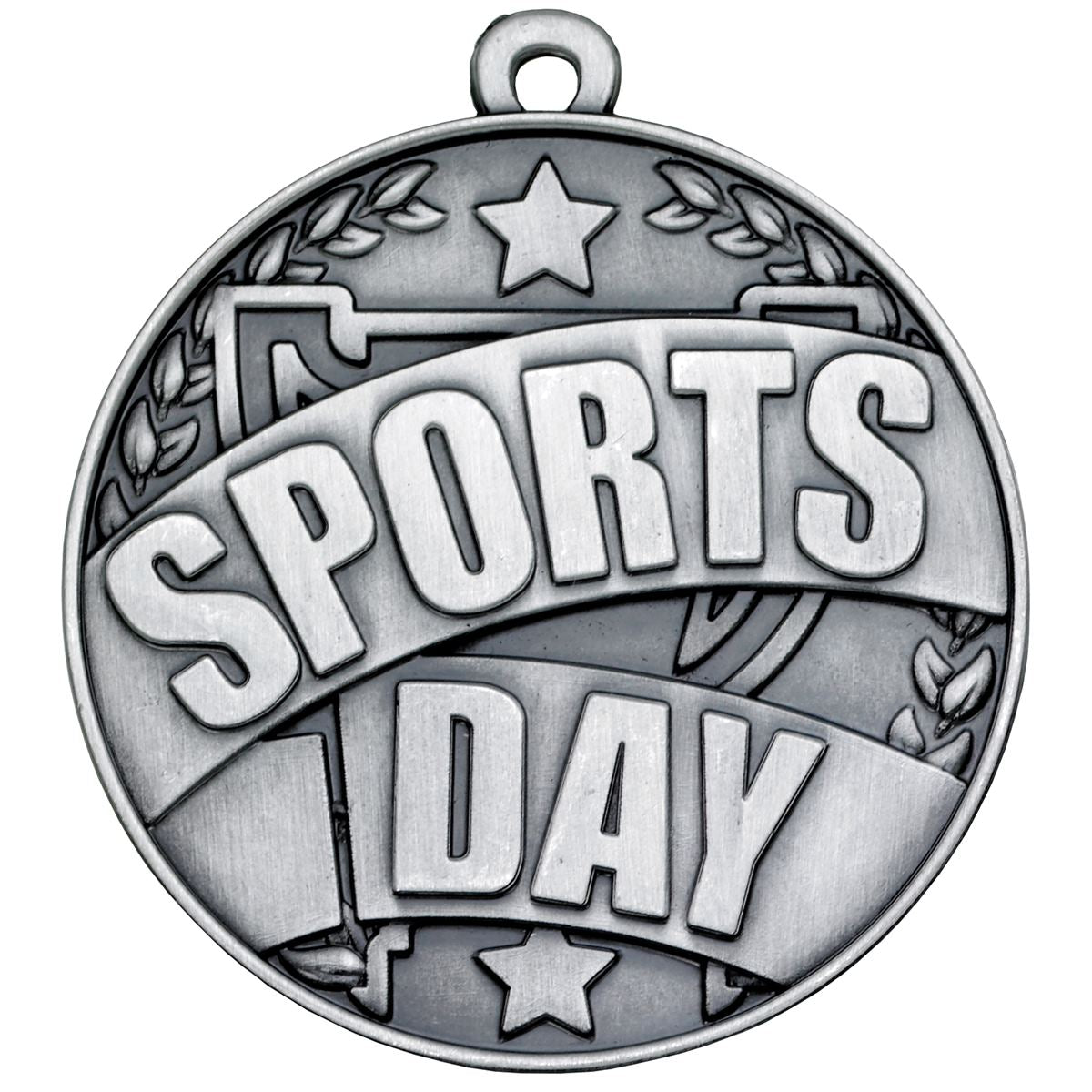 Sports Day Medal Antique - Silver