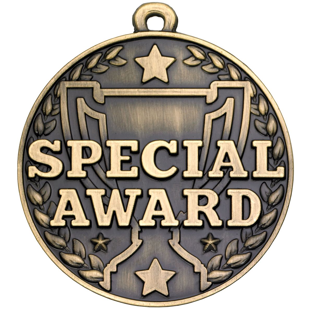 Special Award Medal Antique Gold - 50mm