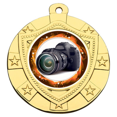 Mini Shield Medal - Gold