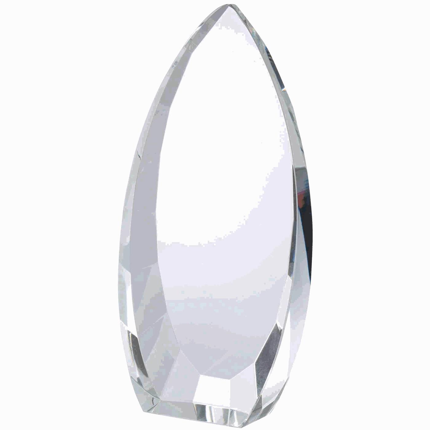 Clear Shard Optical Crystal Award Trophy