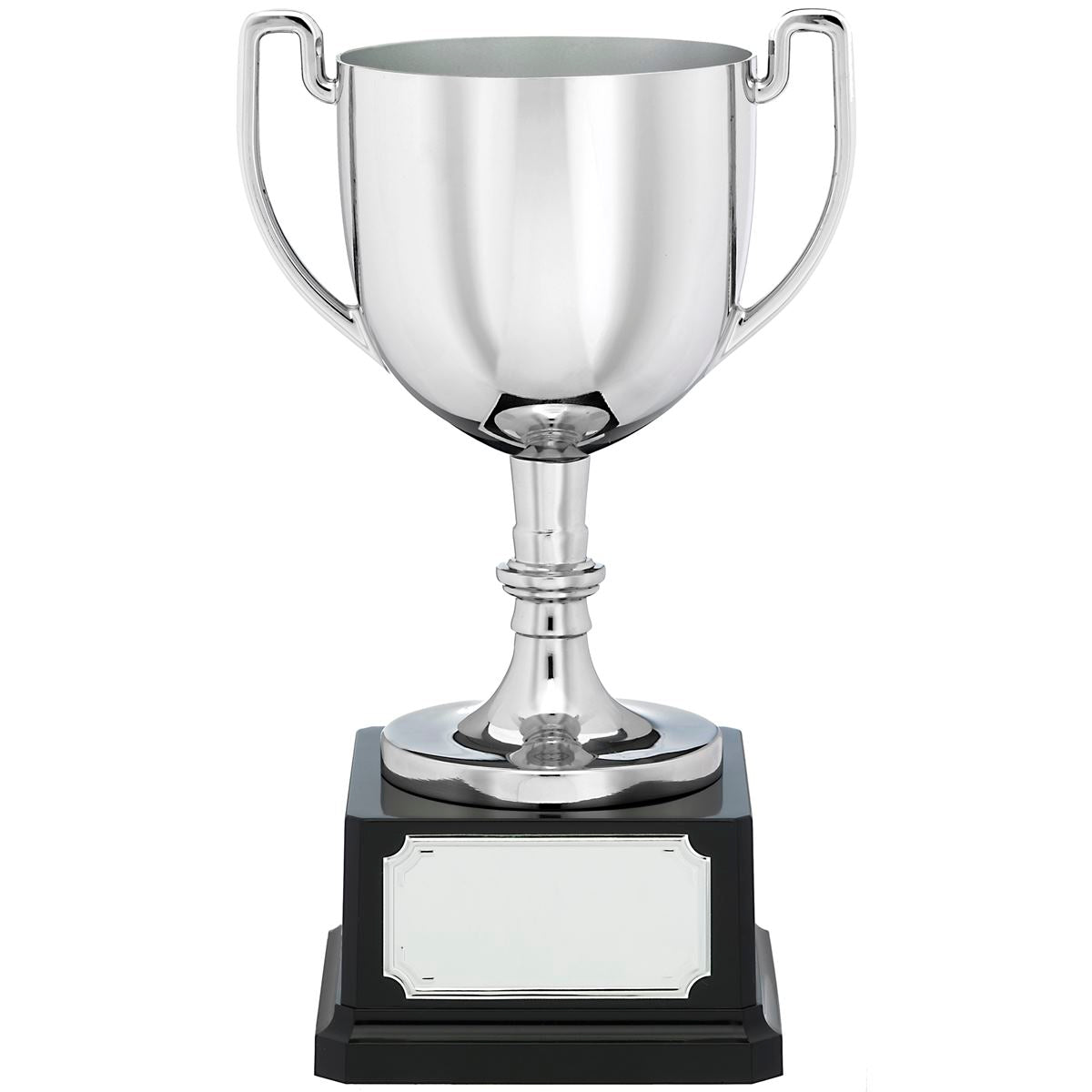 Cast Metal Trophy Cup Nickel Plated