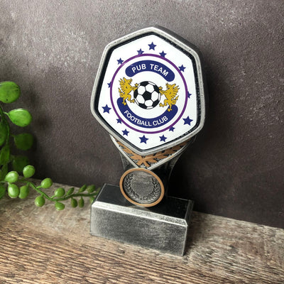 Falcon Personalised Award Trophy - Add your Logo or Club Badge