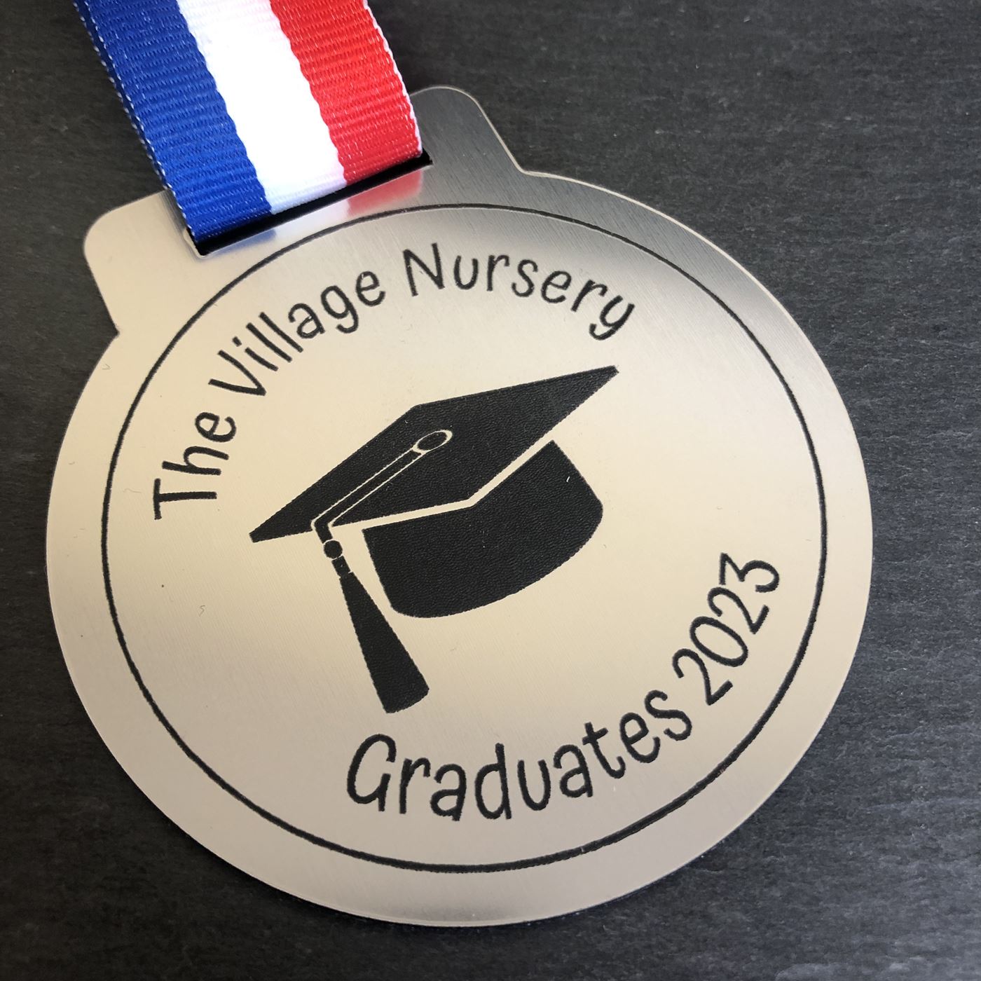 Personalised Graduation Acrylic Medal - in Gold or Silver