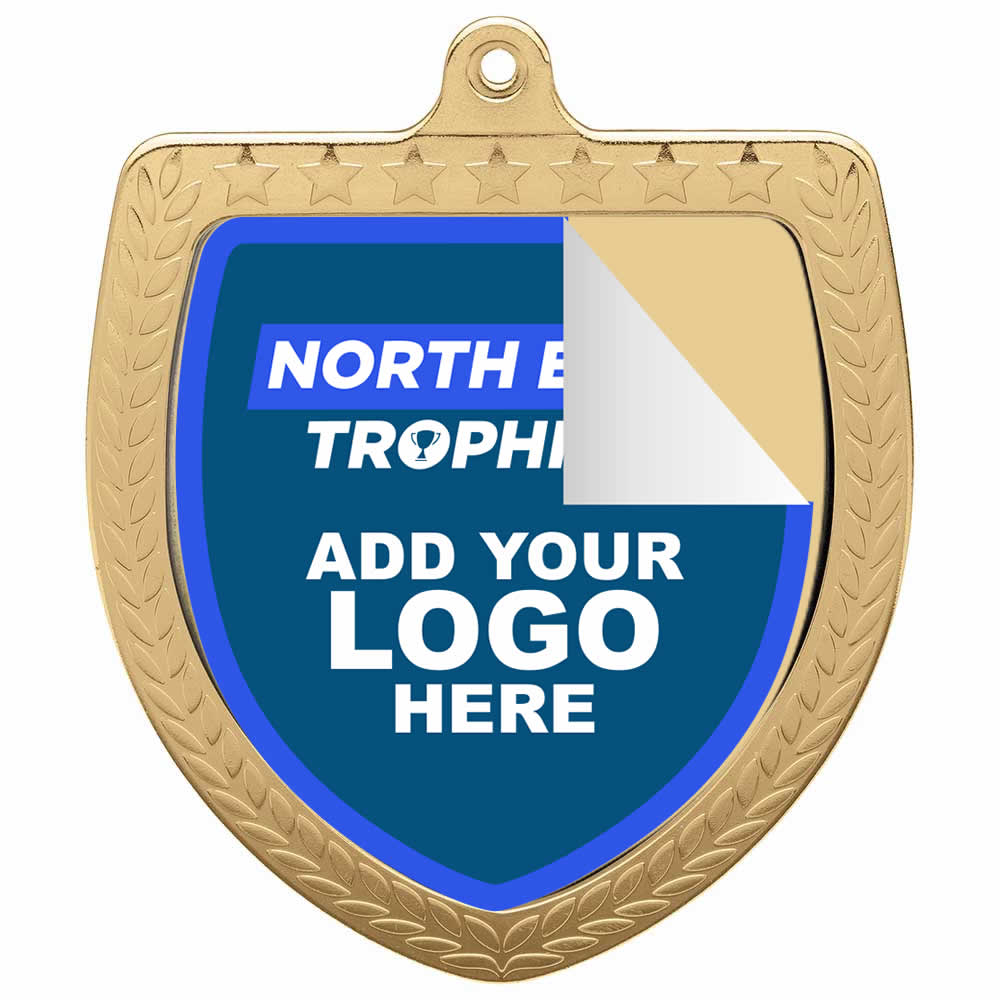 Bespoke Custom Logo Cobra Shield Medal