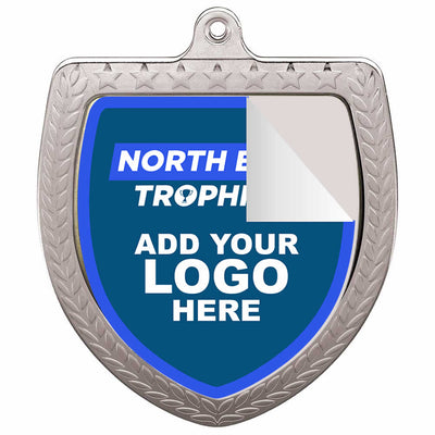 Bespoke Custom Logo Cobra Shield Medal - 7.5cm - MINIMUM ORDER 10 PIECES