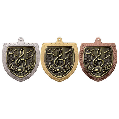 Cobra Music Shield Medal 7.5cm