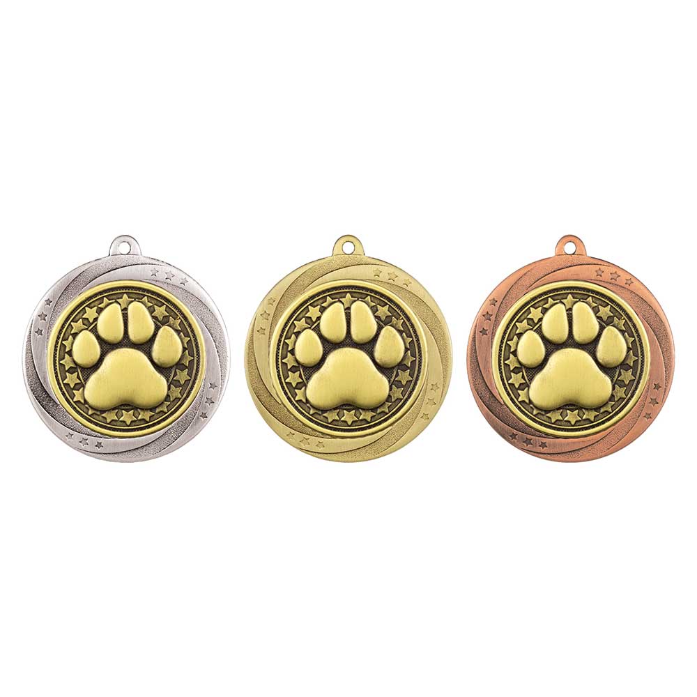 Superstar Dog Agility Medal 6cm
