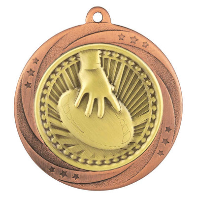 Superstar Rugby Medal 6cm