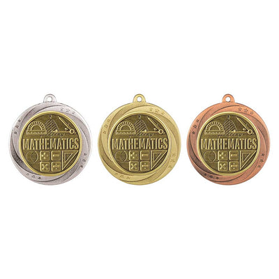 Superstar Maths Medal 6cm