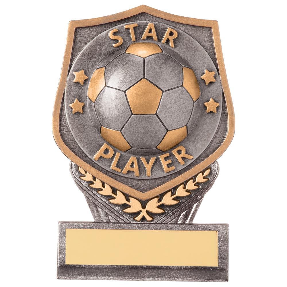 Mini Football Trophy Star Player Falcon Award