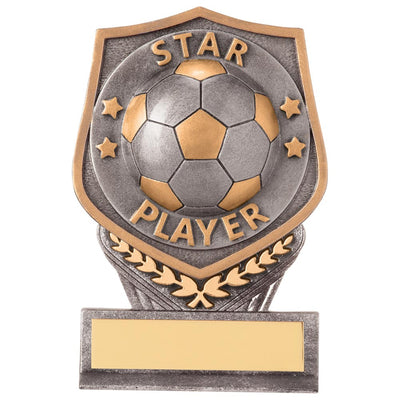 Mini Football Trophy Star Player Falcon Award