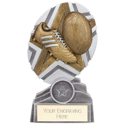 The Stars Rugby Plaque Trophy Award