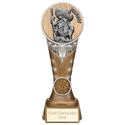 Ikon Goof Balls Bandit Trophy Award Silver And Gold