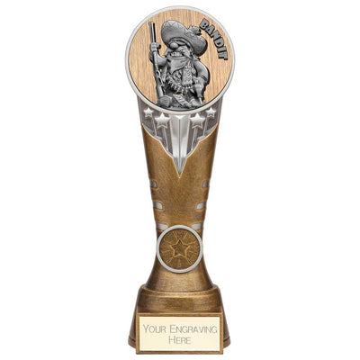 Ikon Goof Balls Bandit Trophy Award Silver And Gold