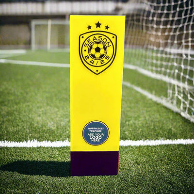 Prodigy Season 24 25 Football Trophy Award In Yellow Green Or Gold