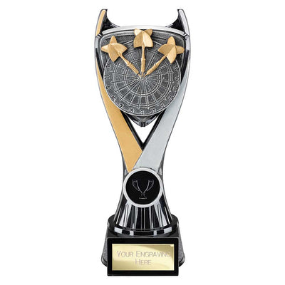 Wolverine Darts Trophy Tower Carbon Black And Gold Fusion