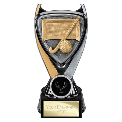 Wolverine Hockey Trophy Tower Carbon Black And Gold Fusion