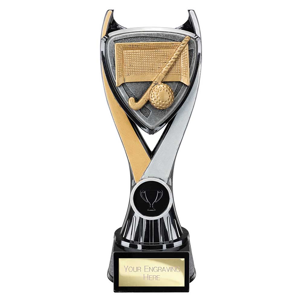 Wolverine Hockey Trophy Tower Carbon Black And Gold Fusion