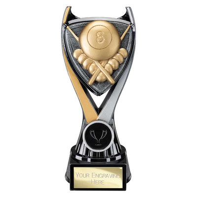 Wolverine Pool Trophy Tower Carbon Black And Gold Fusion