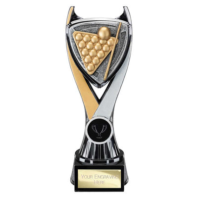 Wolverine Snooker Trophy Tower Carbon Black And Gold Fusion