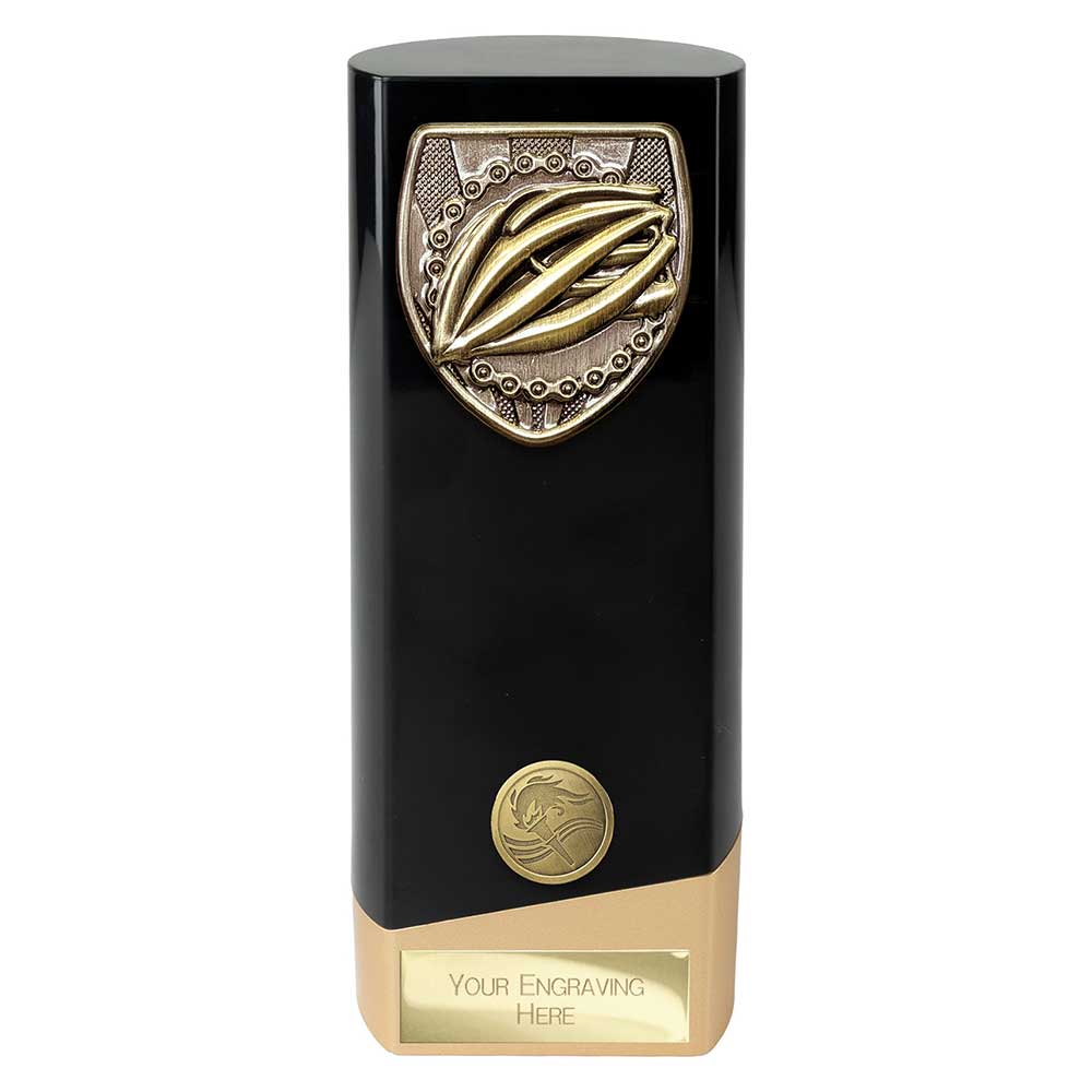 Carbuncle Trophy Prime Cobra Cycling Trophy Award in Black & Gold – North East Trophies