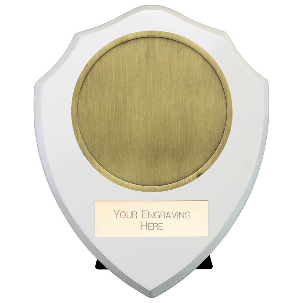 Reward Matrix Presentation Shield Award Arctic White