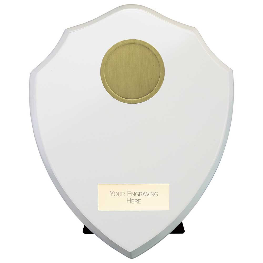 Reward Matrix Presentation Shield Award Arctic White