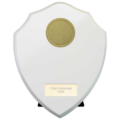 Reward Matrix Presentation Shield Award Arctic White