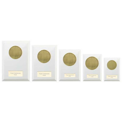 Reward Matrix Presentation Plaque Award Arctic White