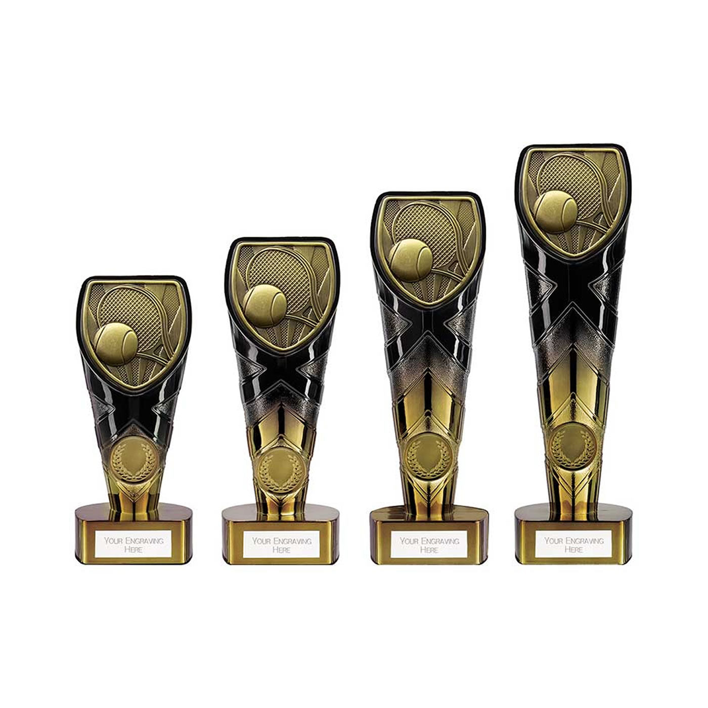 Fusion Cobra Tennis Award Trophy