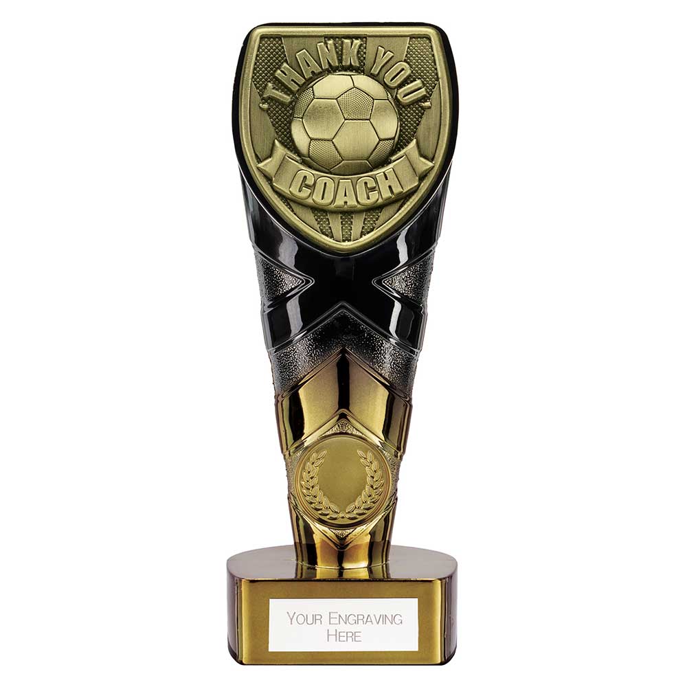 Fusion Cobra Thank You Coach Football Trophy Award