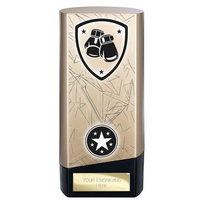 Superstar Boxing Trophy Award Black And Gold