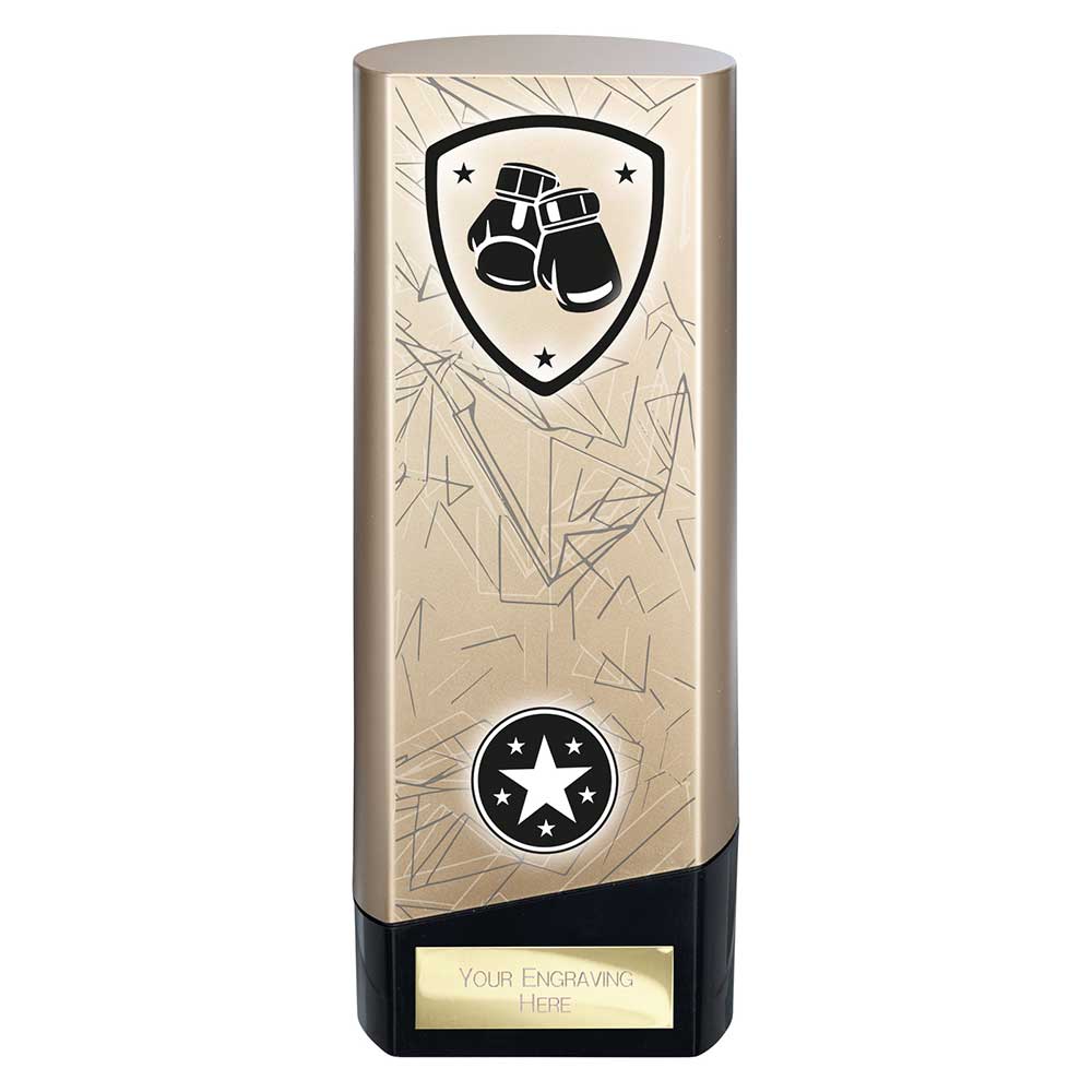 Superstar Boxing Trophy Award Black And Gold
