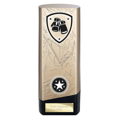 Superstar Boxing Trophy Award Black And Gold