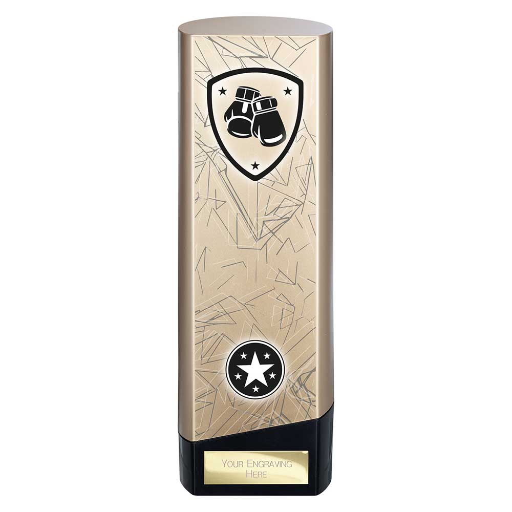 Superstar Boxing Trophy Award Black And Gold